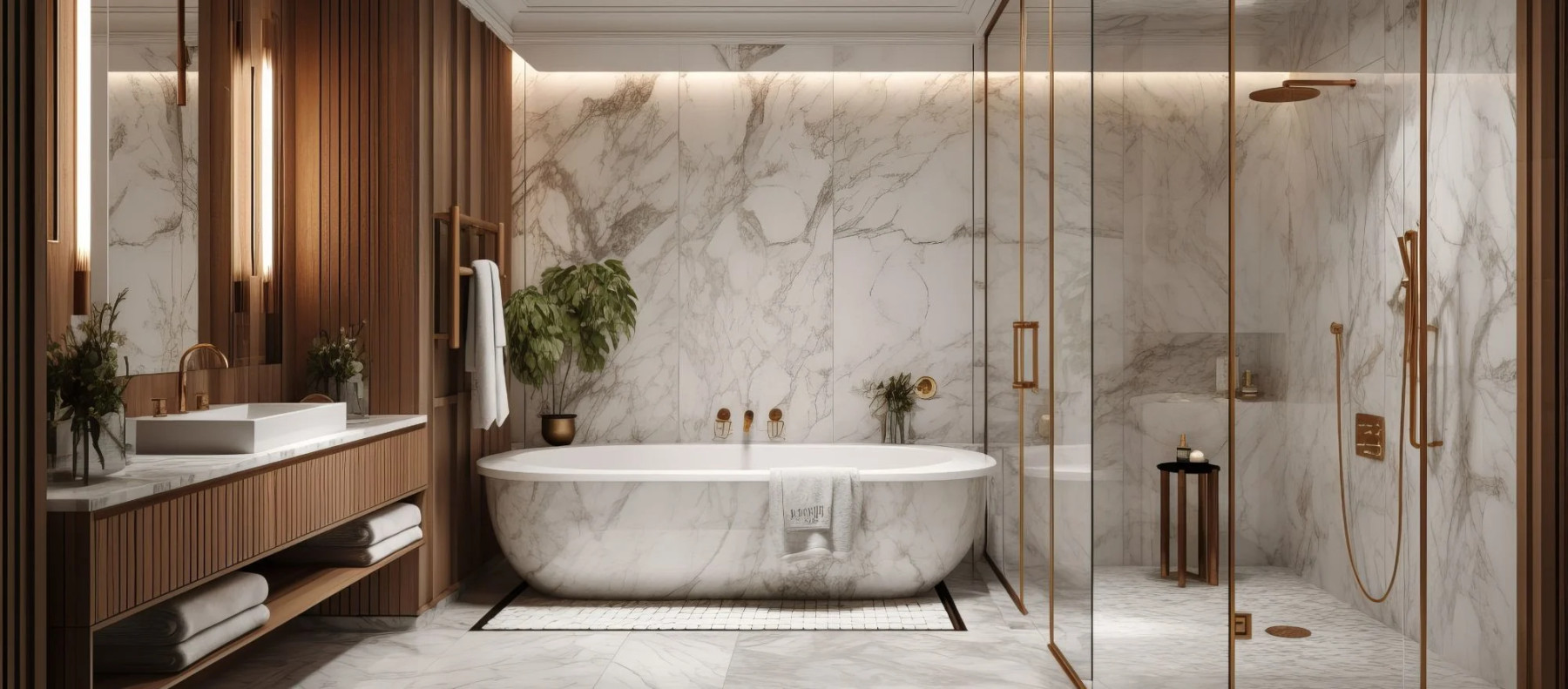 Marmor im Badezimmer: Pure Eleganz, exklusiver Charme