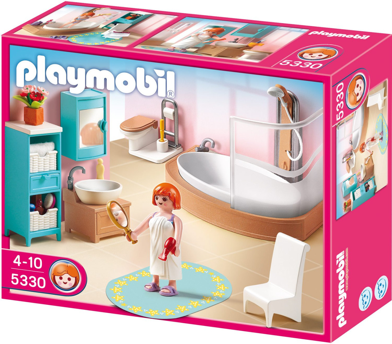 Playmobil  Dollhouse Bathroom: Amazon