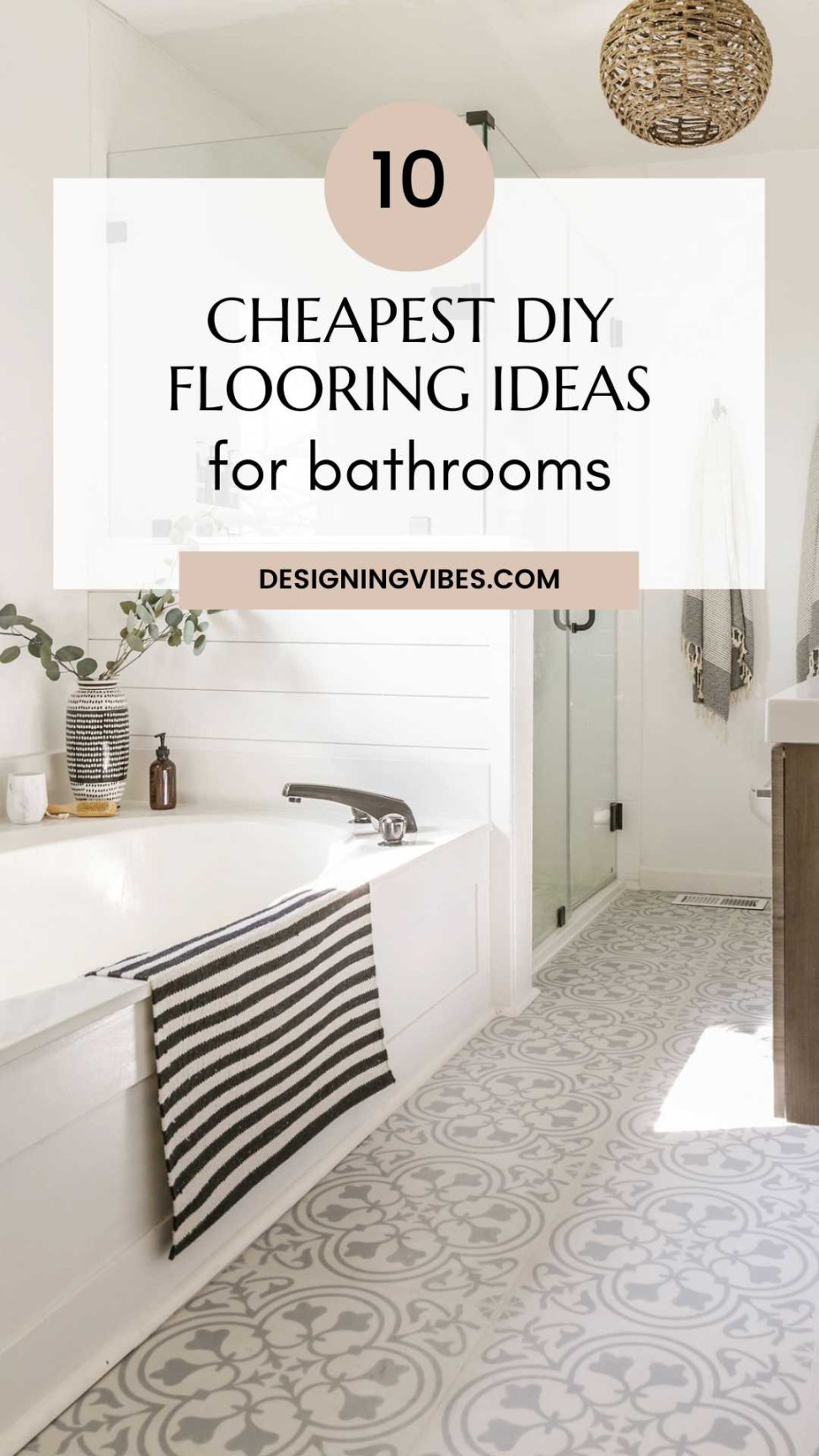 image.title Cheap and Easy DIY Bathroom Flooring Ideas image