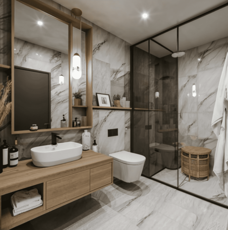 image.title Small Bathroom Design Ideas: Maximize Comfort and Style in Tight  image