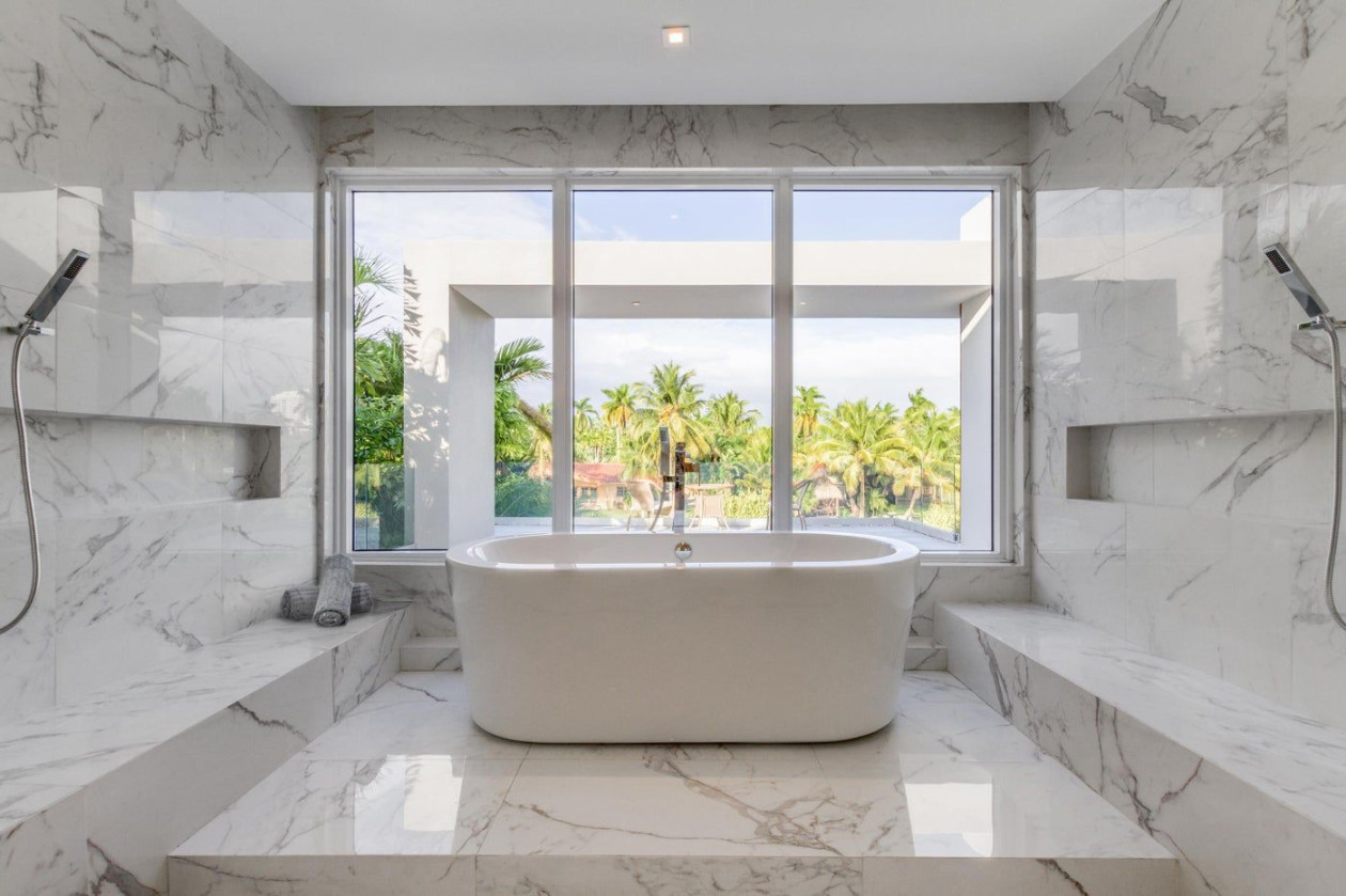 image.title Stunning Marble Bathroom Ideas - Marble Tile Bathroom Ideas image